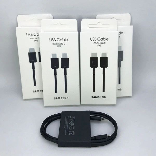 کابل شارژر سوپر فست 3A سامسونگ USB-C به USB-C مدل EP-DN980